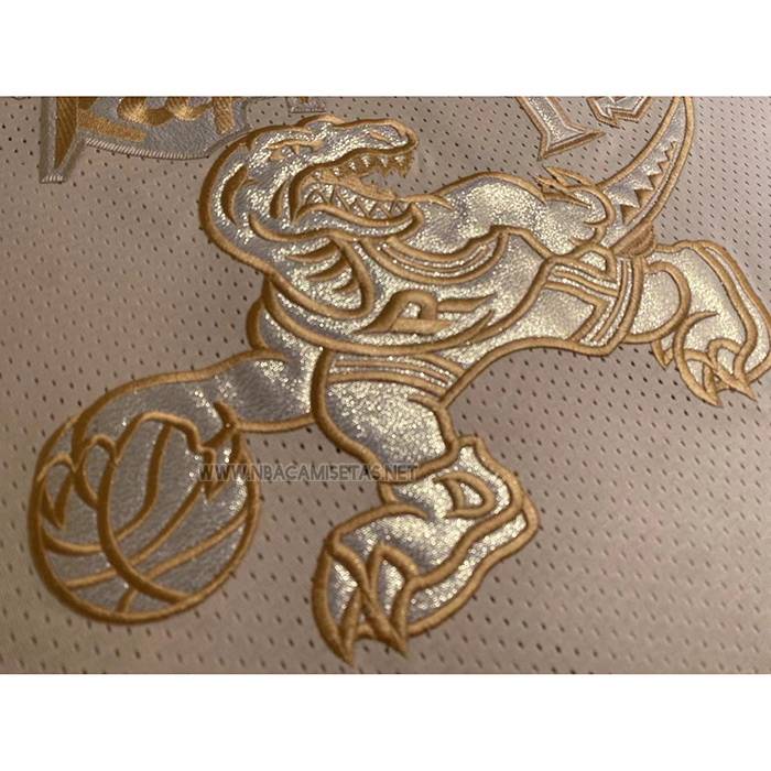 Camiseta Toronto Raptors Vince Carter NO 15 Mitchell & Ness 1998-99 Oro